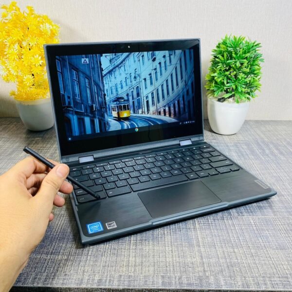 Lenovo Chromebook 500E 2nd Gen | 2 in 1 Chromebook | 32GB Storage | 4GB RAM | 11.6" Touch Screen x360 Rotatable Screen | With Touch Pen | Update 2027